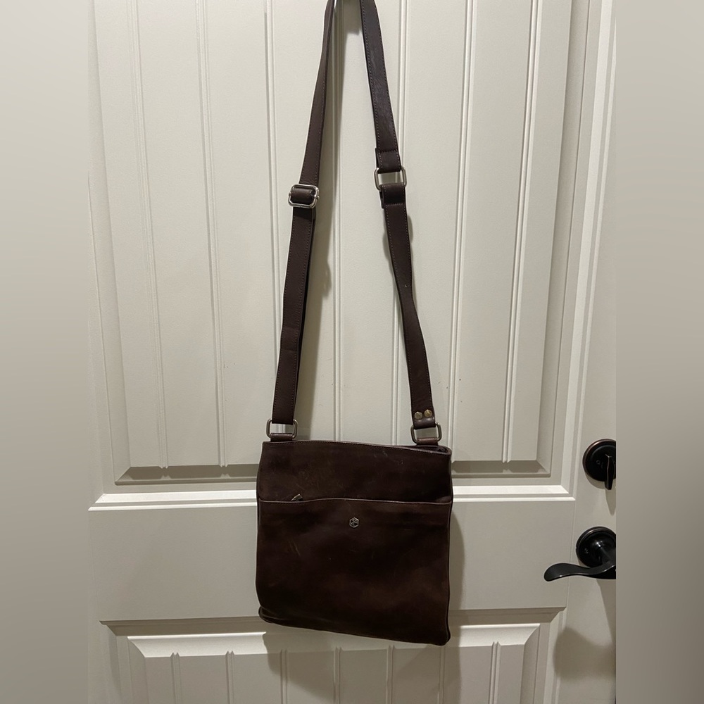 Valentina Italian leather crossbody bag
